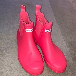 Pink Hunter Rainboots